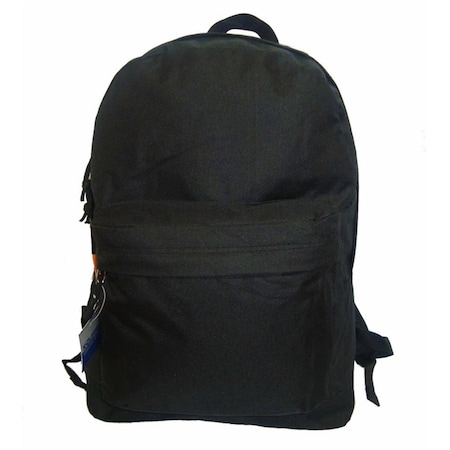 Harvest 16 in. 600D Polyester Standard Backpack LM198 Black